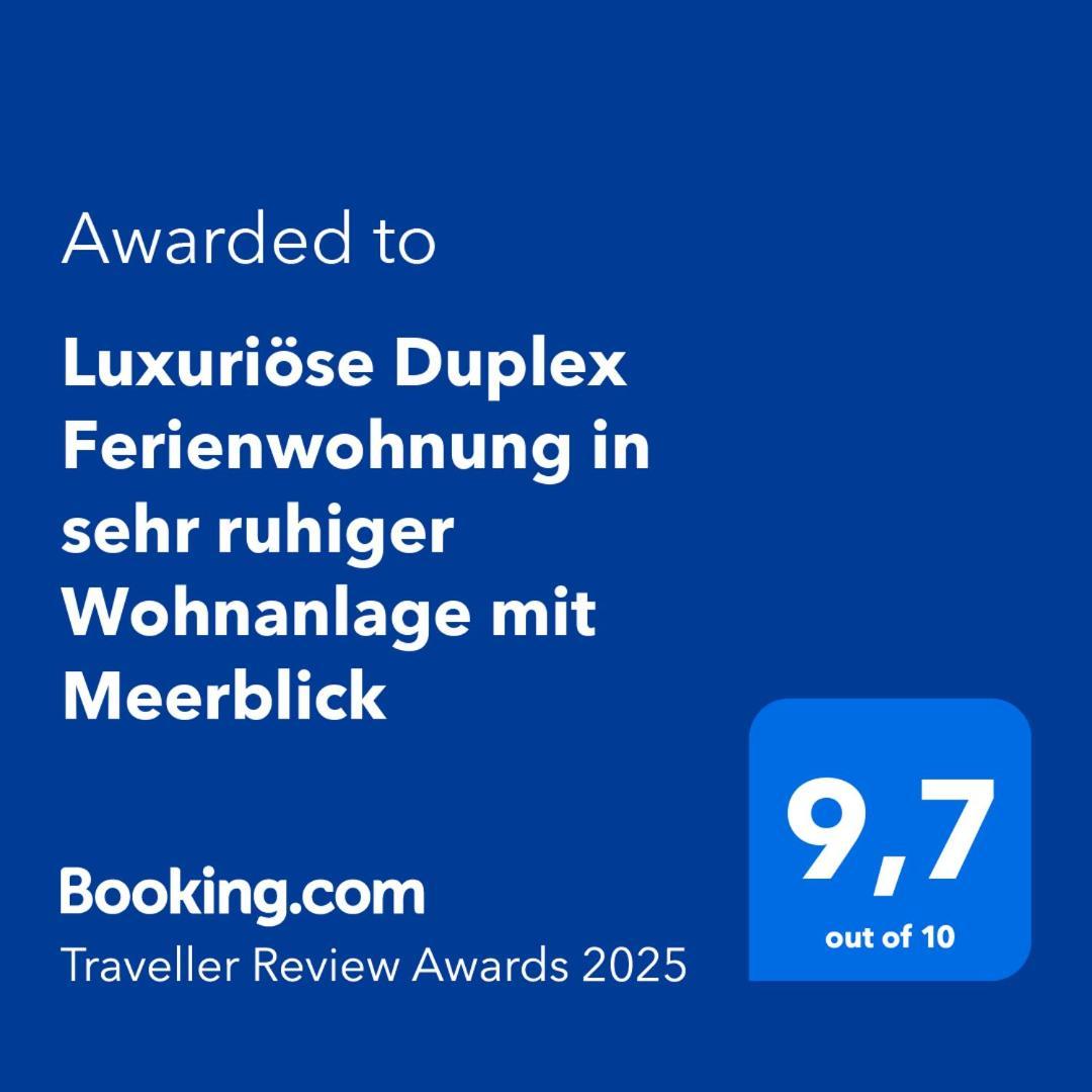 Luxurioese Duplex Ferienwohnung In Sehr Ruhiger Wohnanlage Mit Meerblick Эль-Пальмар Экстерьер фото